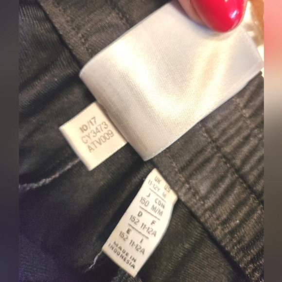 ADIDAS Black Adibreak Tear Away 3 Stripes  Snap Up Sides Track Pants - Picture 15 of 16